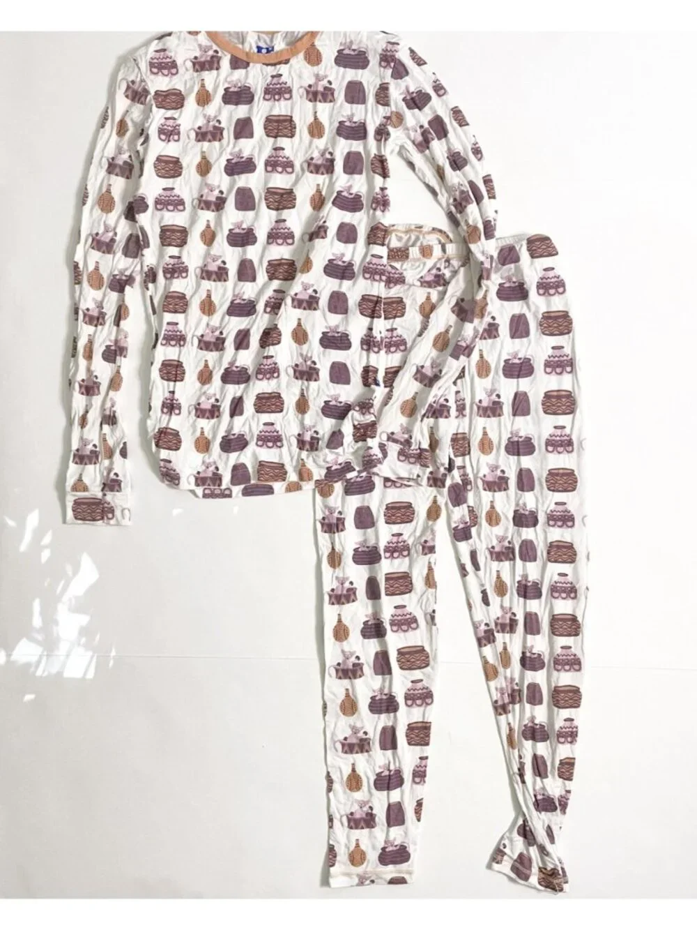 Kickee Pants Egyptian Cat Pajamas, Size 14